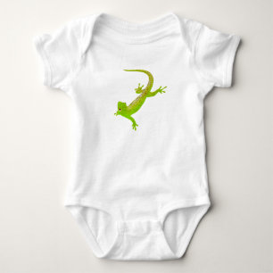 Camisetas do lagarto do bebê