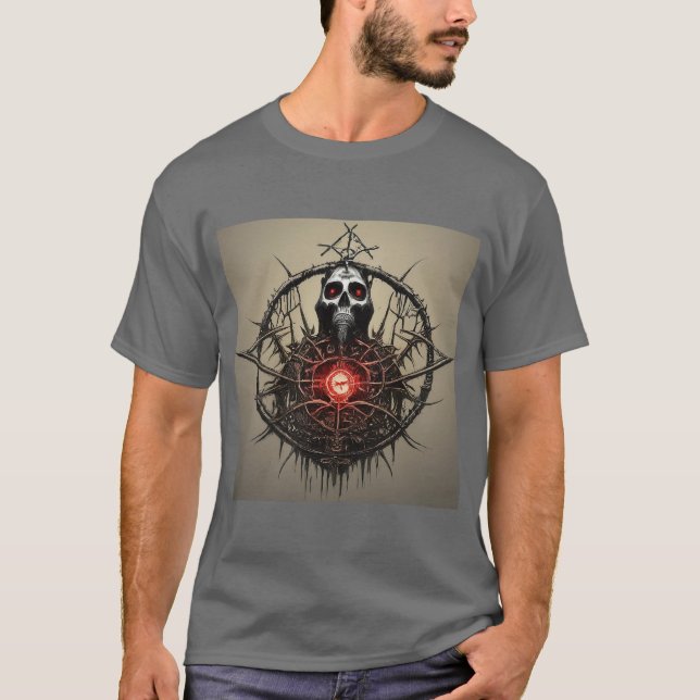 Camisetas do logotipo Death Metal (Frente)