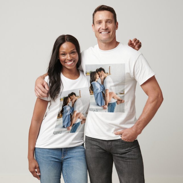 Camisetas do melhor casal (Unissex)