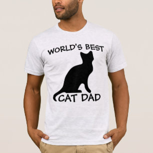 Camisetas do Melhor Pai de Gato do Mundo