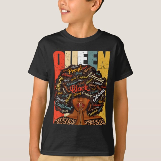 Camisetas do Mês da História Negra Camisetas Junet (Frente)