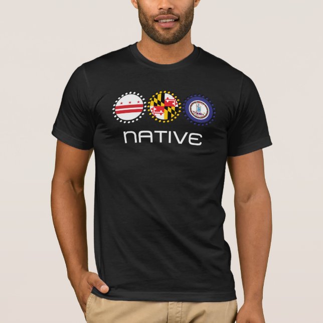 Camisetas do nativo de DMV (Frente)