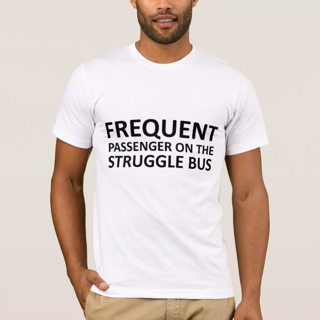 camisetas do ônibus do esforço (Frente)