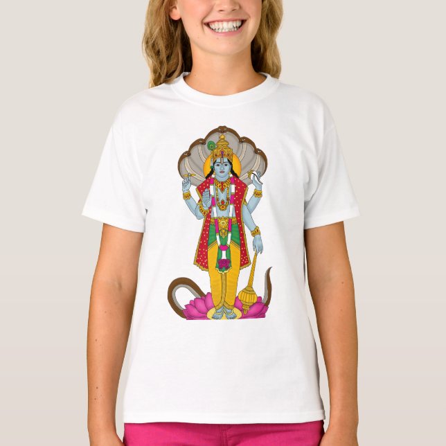 Camisetas do Senhor Vishnu (Frente)
