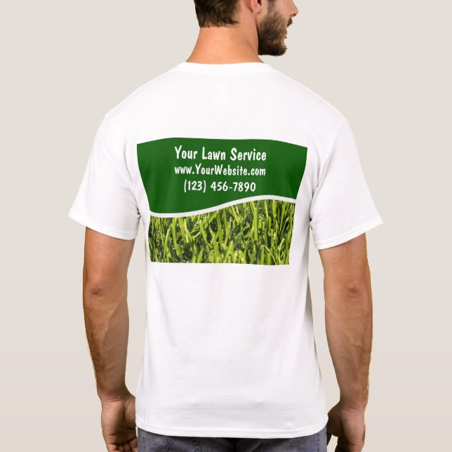 Camisetas do Serviço de Letra (Verso)