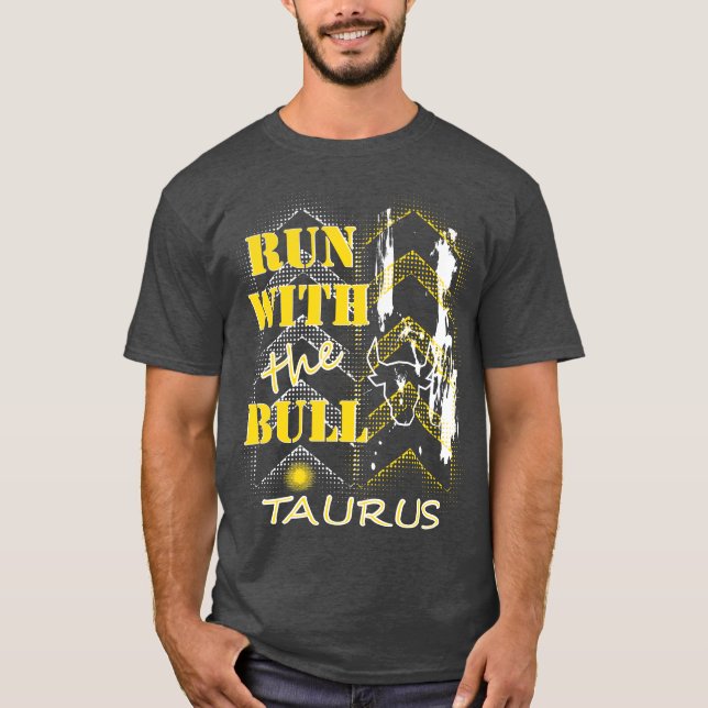 Camisetas do Taurus funcionadas com o camiseta do (Frente)