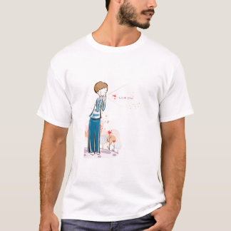 Camisetas doces dos amantes
