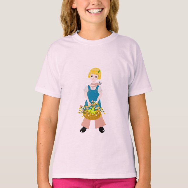 Camisetas e camisetas para garotas (Frente)