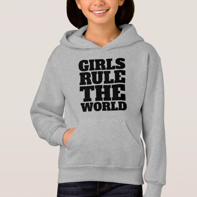 Camisetas e Moletons GIRLS RULE THE WORLD (Frente)