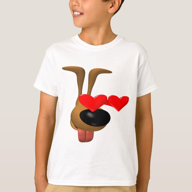 Camisetas e presentes com amor puppy (Frente)