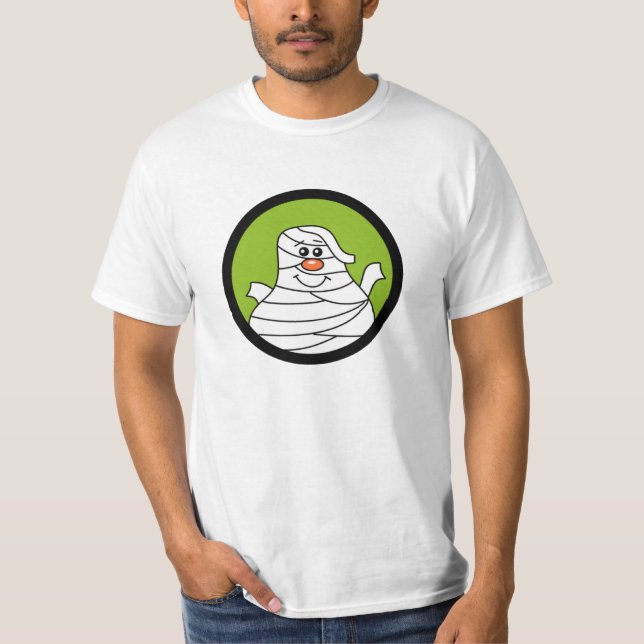 Camisetas e presentes da múmia do Halloween (Frente)