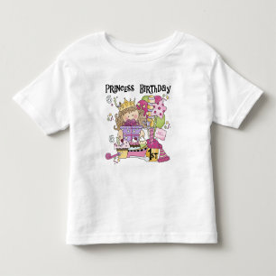 Camisetas e presentes da Princesa primeiro anivers