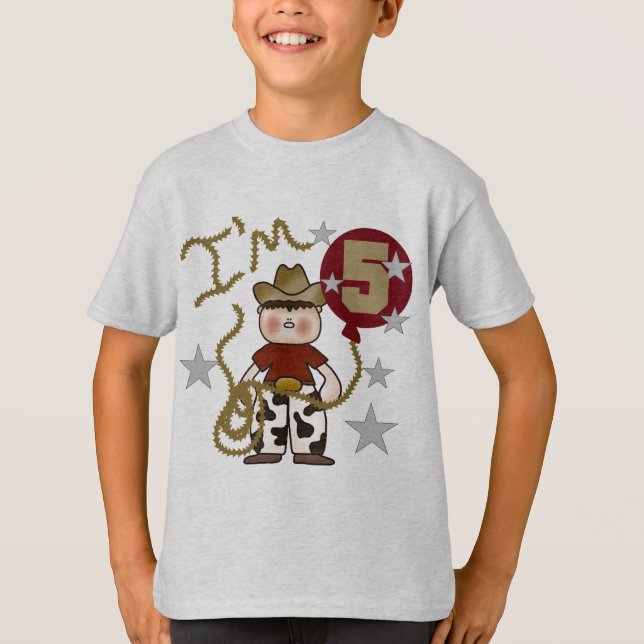 Camisetas e presentes de 5 de Aniversário (Frente)