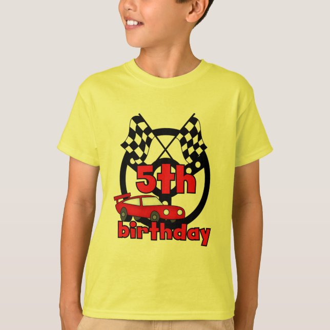 Camisetas e presentes de 5 de corridas de carros (Frente)