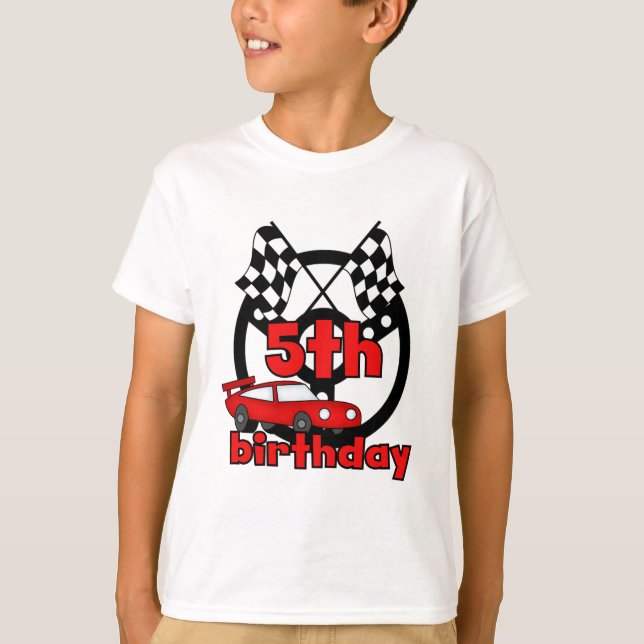 Camisetas e presentes de 5 de corridas de carros (Frente)