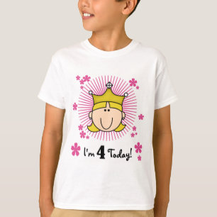 Camisetas e presentes de aniversário da princesa l