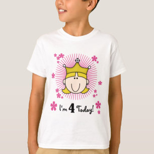 Camisetas e presentes de aniversário da princesa l