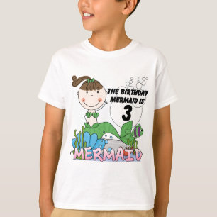 Camisetas e presentes de aniversário de 3 anos de 