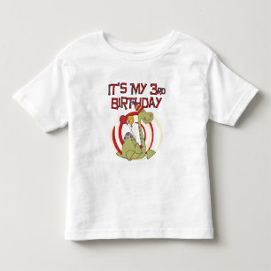 Camisetas e presentes de aniversário de 3 anos de