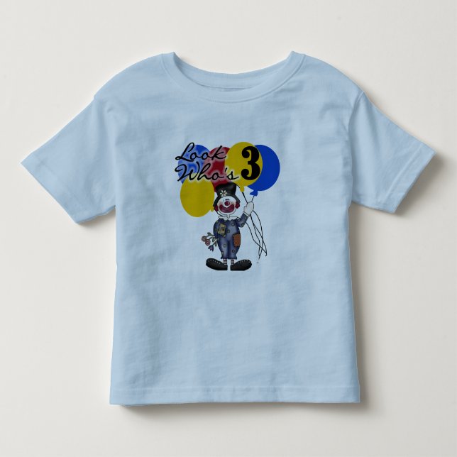 Camisetas e presentes de aniversário de 3 anos de  (Frente)