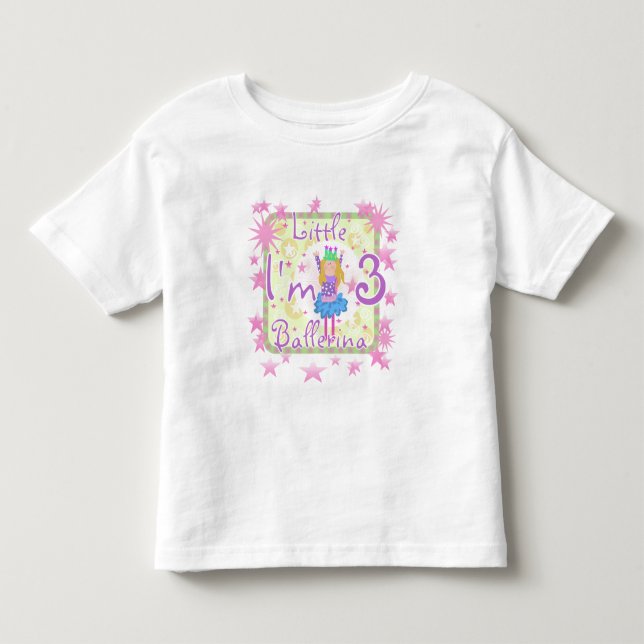Camisetas e presentes de aniversário de 3 anos de  (Frente)