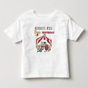 Camisetas e presentes de aniversário de 3 anos de
