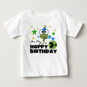 Camisetas e presentes de aniversário de 3 anos de