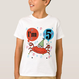 Camisetas e presentes de aniversário de 5 de caran