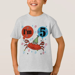 Camisetas e presentes de aniversário de 5 de caran