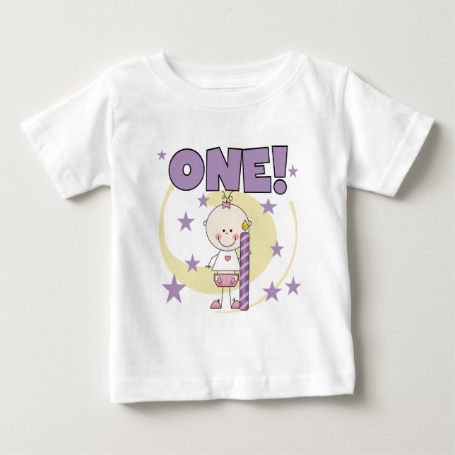 Camisetas e Presentes de Aniversário de Menina de  (Frente)