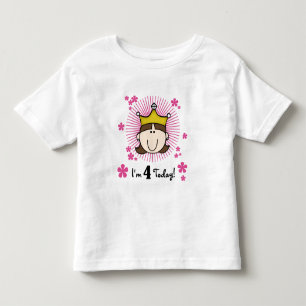 Camisetas e presentes de aniversário do 4º anivers