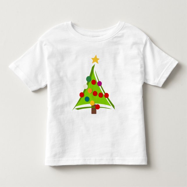 Camisetas e presentes de árvores de Natal (Frente)