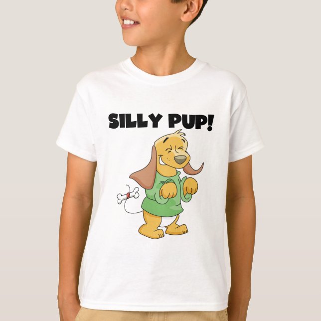 Camisetas e presentes de Bobo de camisa verde (Frente)