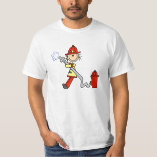 Camisetas e Presentes de Bombeira com Mangueira
