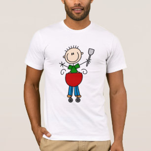 Camisetas e presentes de boneco grelhando