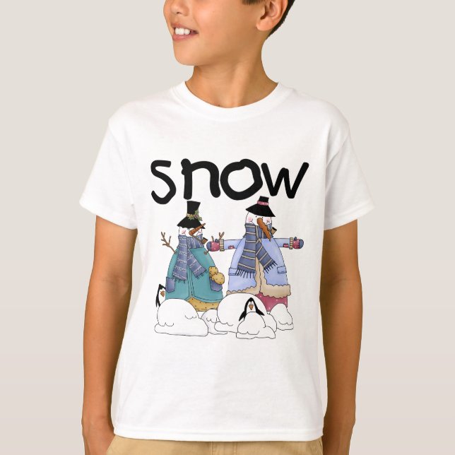 Camisetas e presentes de cavalheiros de neve (Frente)