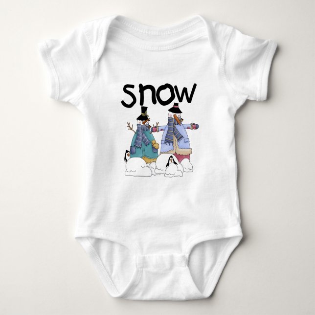 Camisetas e presentes de cavalheiros de neve (Frente)