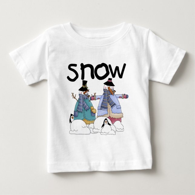Camisetas e presentes de cavalheiros de neve (Frente)