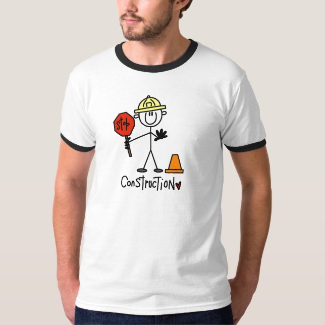 Camisetas e Presentes de Construção Básica (Frente)