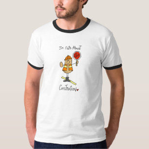 Camisetas e Presentes de Construção Nuts About