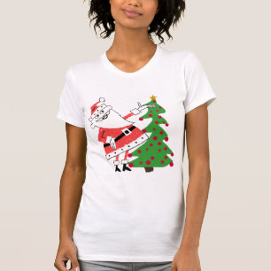 Camisetas e presentes de férias de Papais noeis re