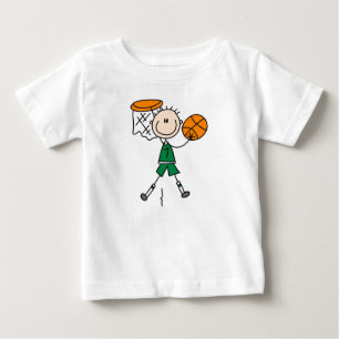 Camisetas e presentes de jogador de basquete Green