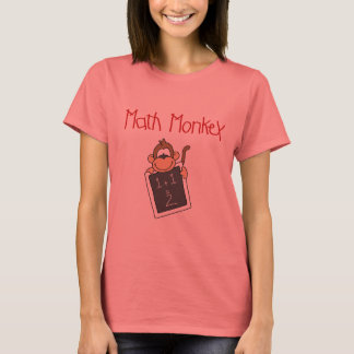 Camisetas e presentes de macaco matemático