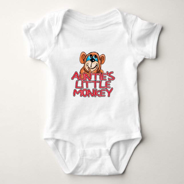 Camisetas e presentes de macaquinho da tia (Frente)