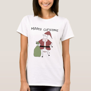 Camisetas e presentes de Natal de Mooey Cow