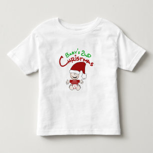 Camisetas e presentes de Natal de segundo bebê