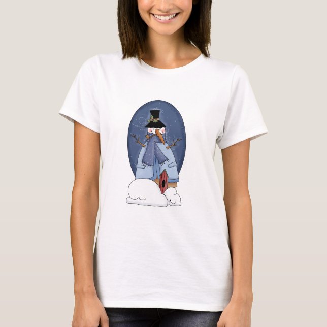 Camisetas e presentes de neve (Frente)
