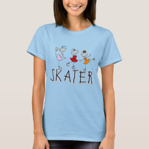 Camisetas e Presentes de Patinador em Boneco de Pa