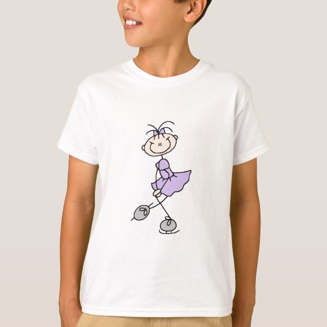 Camisetas e Presentes de Patinadora Artística com  (Frente)