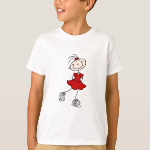 Camisetas e Presentes de Patinadora de Figura com 